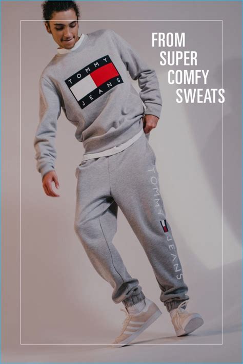 tommy hilfiger men's jogging suits.